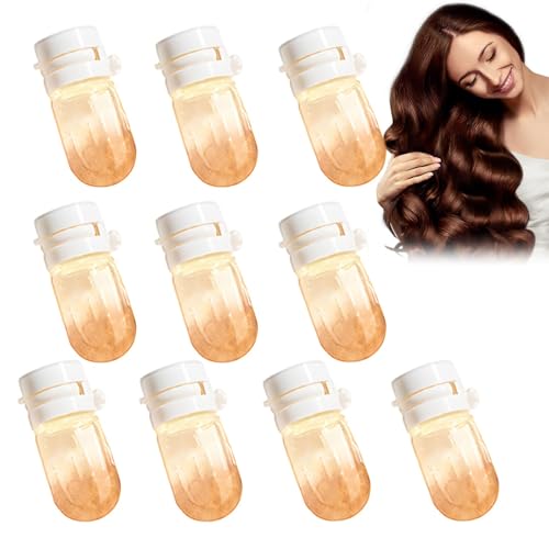 Huile Capillaire Parfumée Mini, Huile Capillaire Nourrissante Et Brillante À L'avocat, Huile Capillaire Naturelle Parfumée À La Noix De Macadamia, Pour Cheveux Crépus,Abîmés (Bois caramel)