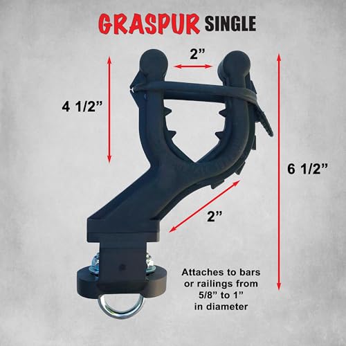 image for All Rite Products Graspur Single ATV Gun & Bow Rack - Model ATV1, --, 