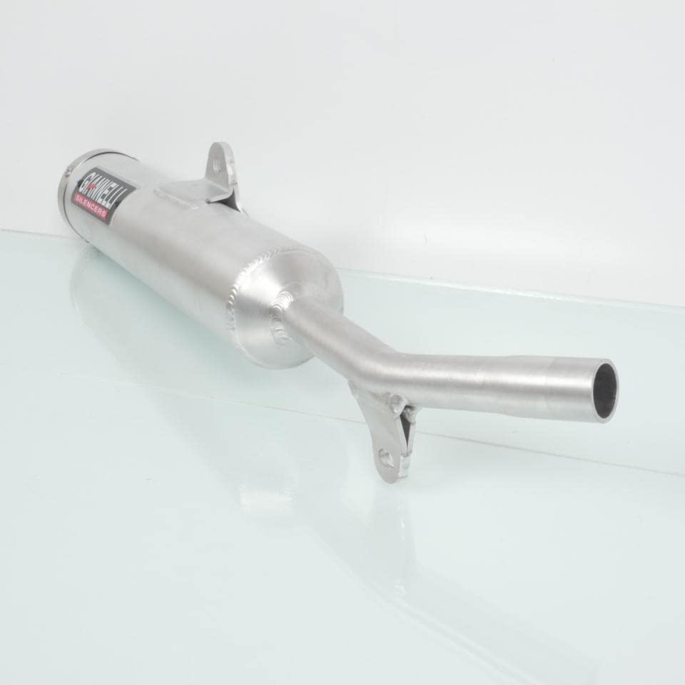 silenciador de escape giannelli para moto yamaha 125 dt re 2004 a 2006 nuevo