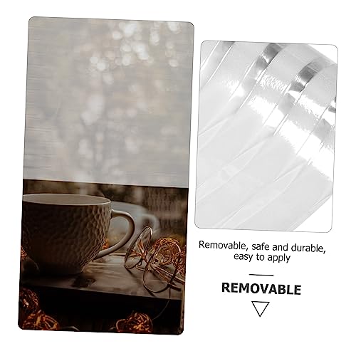 Vinilo adhesivo para ventana esmerilado blanco 100x45 cm miniatura 7