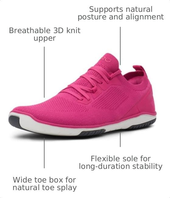 Image of Xero Shoes Women's Nexus Knit Zero Drop Barefoot Workout & Lifestyle Sneaker | Casual Shoes