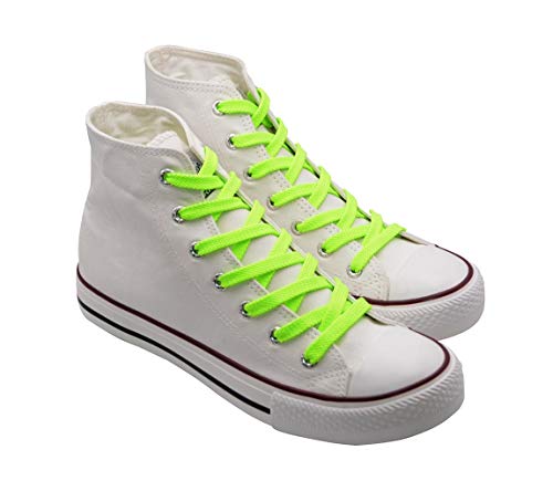 Image of VSUDO 2 Pairs Double Layer Flat Sneaker Shoe Lace, Flat Shoelace /Shoe String