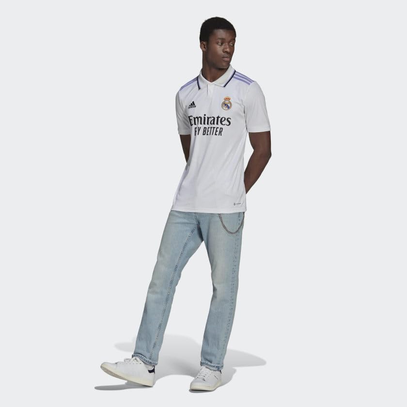 Amazon.com: adidas Real Madrid 22/23 Home Jersey Men's, White