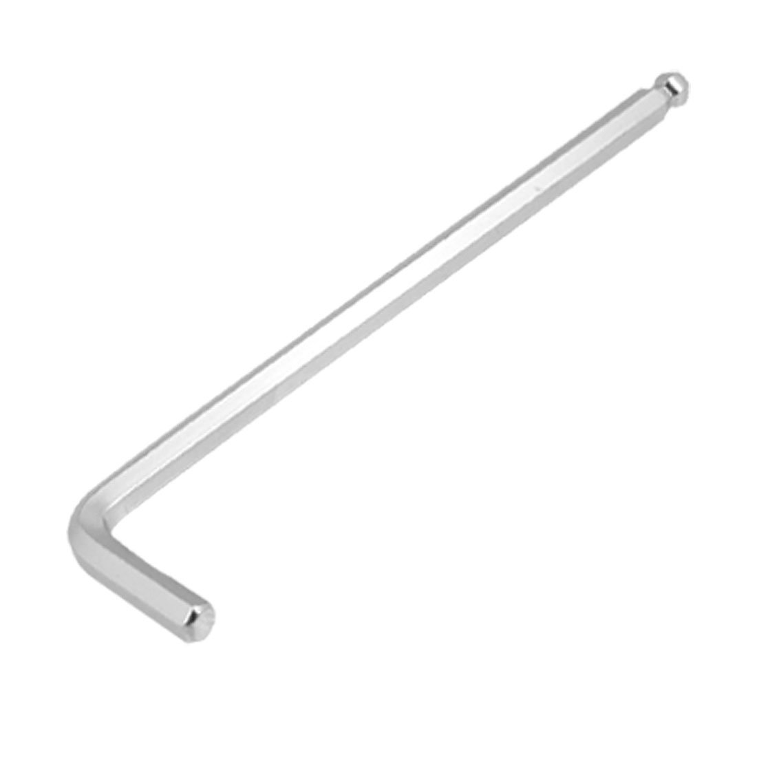 Sourcingmap Hex Key Wrench, 5mm Metric L Shape Ball End Repair Tool (5" Length)