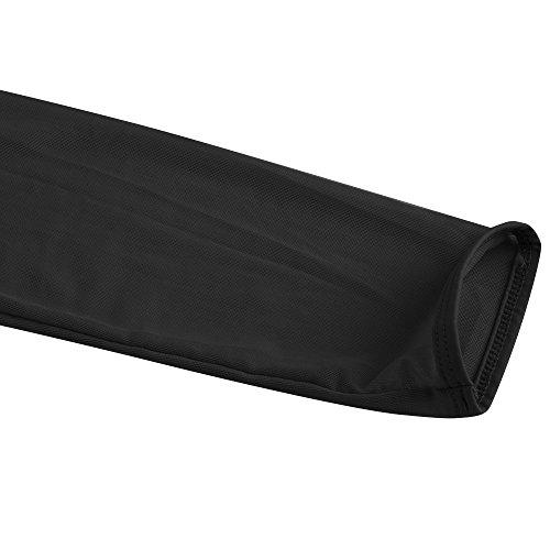 Dance Ballet Leotards for Women Girls 3/4 Long Sleeve V-Neck Leotard（Black,L)