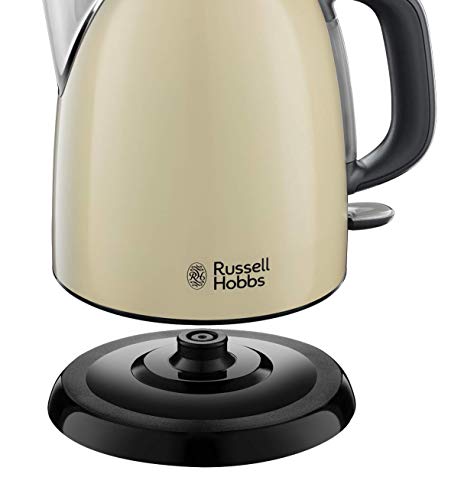 Russell Hobbs Hervidor de Agua Eléctrico Colours Plus - 1 litro, Hervidor Pequeño, 2400 W, Filtro Extraíble, Zona de… - Imagen 7
