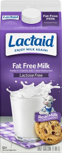 Lactaid Fat Free Milk, 64 fl oz