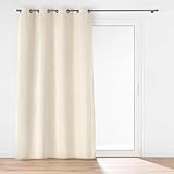 rideau velour vert foret ENTRETIEN FACILE : Lavage à 30° - Pas de séchage en machine - Repassage à 110°