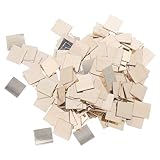 ASAKKURA Chip de Soldadura de Plata Precortada 2x2mm para Joyería, 100 Piezas, Soldadura de Plata Fácil de Fundir para Reparación y Fabricación de Joyas, Virutas Pequeñas para Soldar