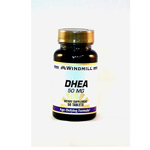 DHEA (Dehydroepiandrosterone) 50mg, 50 tab/bottle, Pack of 2