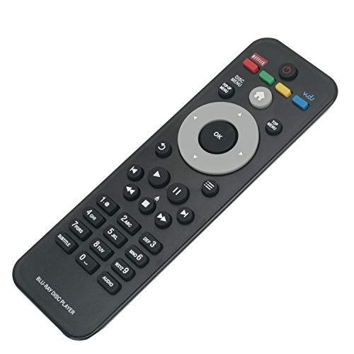 New Replaced Remote Fits For Philips Blu-Ray Disc Player Bdp2105 Bdp2105/F Bdp3406/F7 Bdp5010 Bdp5406 Bdp5406/F7 Bdp2180/F8 Bdp2185/F7 Bdp2185 Bdp2700 Bdp3306 #TOP4