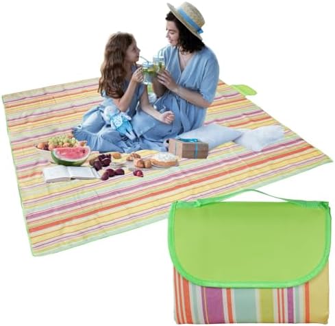 Back Waterproof Picnic Mat Large Beach Blanket Out... – Grandado