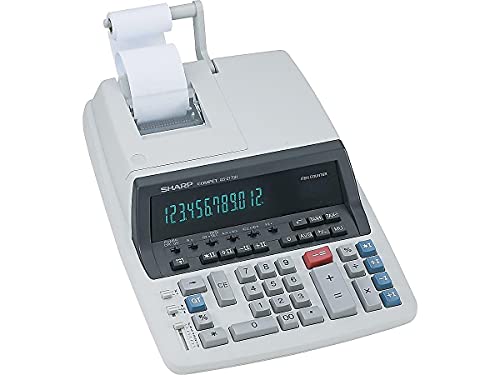 Sharp Qs2770H Qs-2770H Two-Color Ribbon Printing Calculator Black/Red Print 4.8 Lines/Sec #TOP1