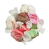 Sugar Free Taffy Lite Assorted Flavor Taffy-Mix Color Wrapped Chewy Candy 1 LB - 16 oz