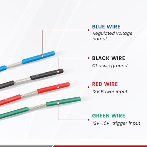 RED WOLF Voltage Regulator DC 12V to 3.3V 5V 6V 9V Step Down Converter Power Supply Voltage Adapter Adjust Direct Current for Vehicles Accessories Devices Backup Camera Radio Stereo3