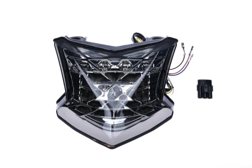 Feu LED clignotants intégrés Kawasaki Z650 Z900 Ninja 650 pour virées nocturnes et trajets quotidiens