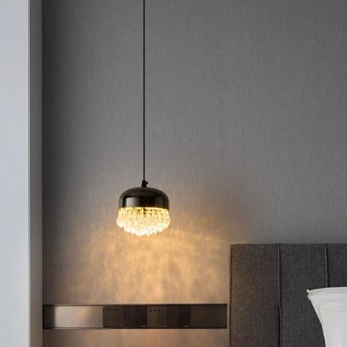 Tête de lit de chambre minimaliste moderne avec ligne suspendue - 3