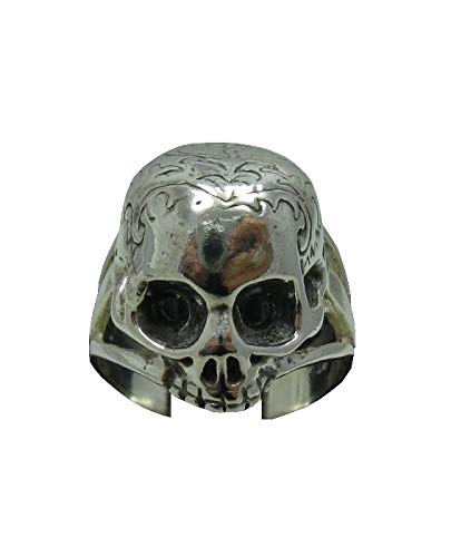 Bague tête de mort argent 925 massif un bijou durable qui ne noircit pas la peau
