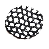 GGOOD Accesorios 4pcs elástico de Nylon redecilla redecilla de la Red de Ganchillo del Pelo para el Ballet Danza Muchachas de Las Mujeres Negro Herramienta de peluquería