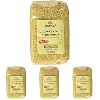 Alnatura Bio Kichererbsen-Couscous, 400g (Packung mit 4)