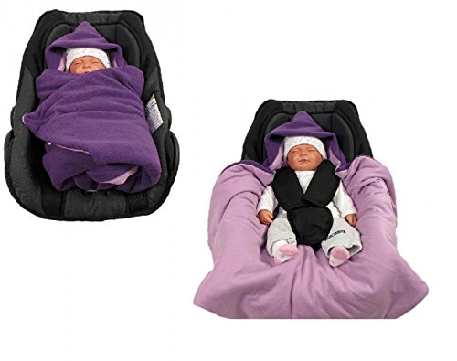 Hobea Coperta per seggiolino del bebè, viola