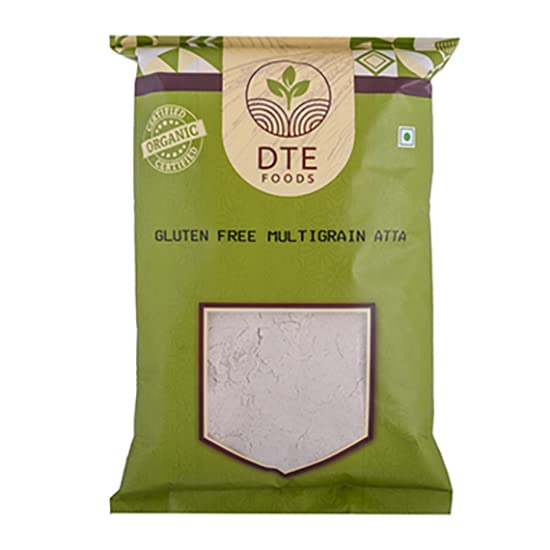 DTE FOODS Gluten Free Multigrain Atta 1 Kg/Multi Millet Atta High