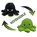 Oktopus Kuscheltier Zum Wenden Flip Plüsch Oktopus Spielzeug Puppe Doppelseitiger Flip Reversibel Sanft Tintenfisch Kinder Süß Tier Cartoon Spielzeuge Geschenk Kinderspielzeug
