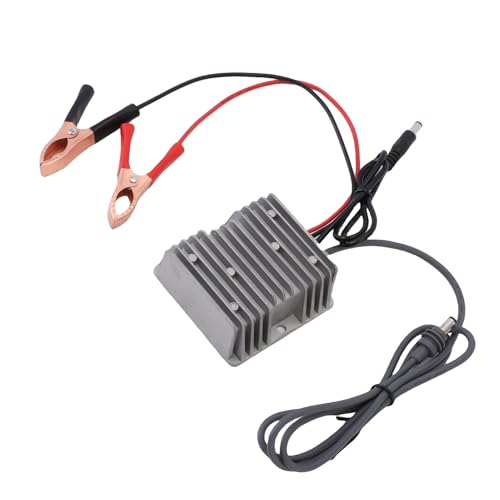 Convertidor de 12V a 24V CC Fafeicy con cable de alimentación impermeable para Mini Plato 7
