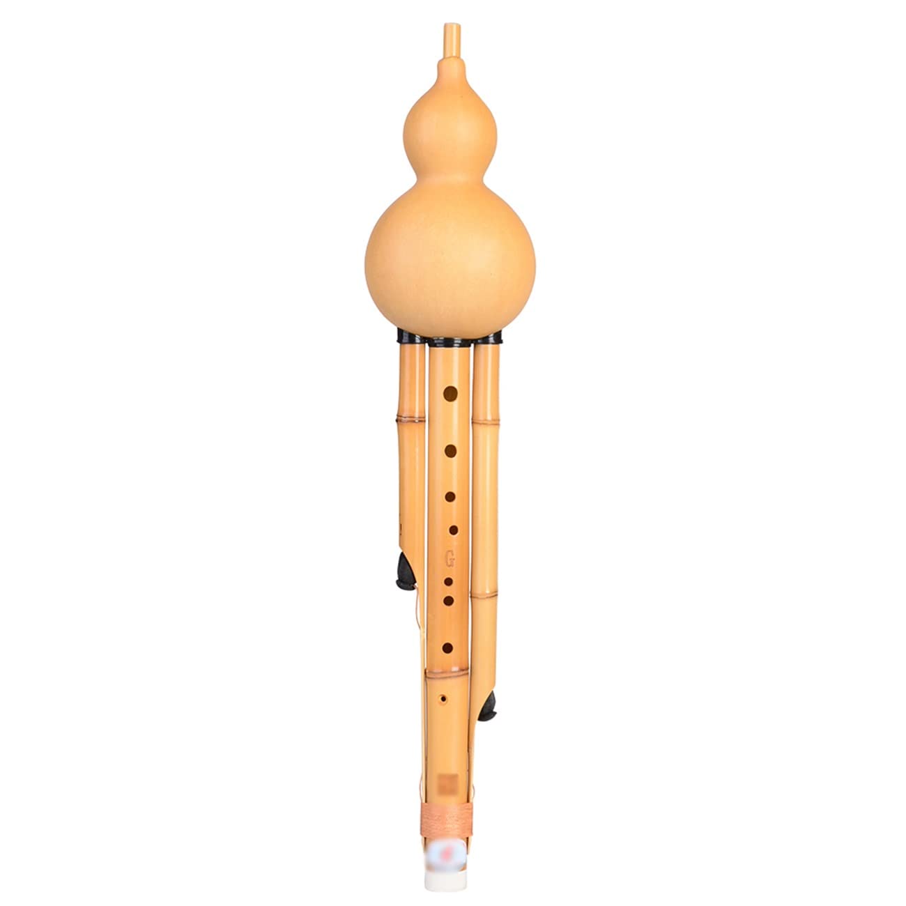 Kürbisseide Mit Neun Löchern Anfänger Üben Das Spielen Der Kürbisflöte Studenten Und Älteste Interessieren Sich Für Hulusi Flöte Musikinstrument Weicher Ton (Color : Wood, S : F-Key)