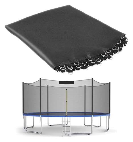 noxozoqm Trampoline Parts，Replacement Trampoline Mat， Trampoline Spare Parts Replacement Trampoline Jumping Mat High-Elastic PP Trampoline Mat(8FT48buckles)