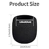 Microphone Pop Filter Windscreen for Audio-Technica AT-2020 AT-2035 AT-2040 AT-2050 ATR2500 ATR2500X AT-4040,Noise Reduction Gaming Mic Foam Covers,Mic Isolation Shield Acoustic Recording Filter #5