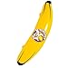 Produktbild W WIDMANN MILANO Party Fashion 2461B - Aufblasbare Banane, Größe circa 100 cm, Dekoration, Hawaii, Mottoparty, Karneval