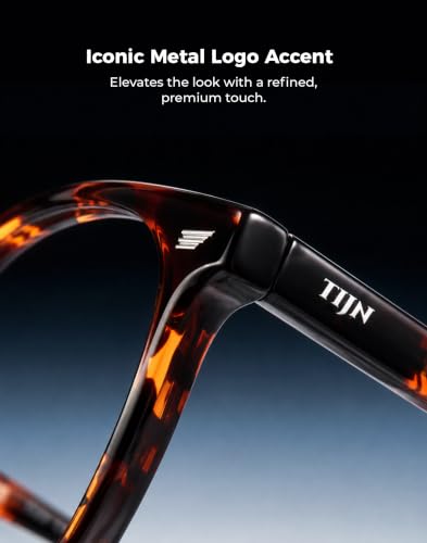 Image of TIJN Round Blue Light Blocking Glasses Men Women for Computer Gaming Daily