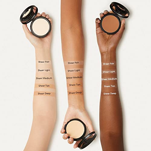 Bareminerals Original Pressed Mineral Veil Setting Powder With Puff Applicator, Matte Weightless Talc-Free Finishing Powder Makeup, Extends Makeup Wear, Vegan #TOP5