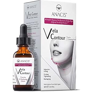 Anacis Advanced Neck Serum – Works For V line Neck Double Chin Jawline – Fine Lines – Neck Wrinkles – Sagging Skin – for Women and Men