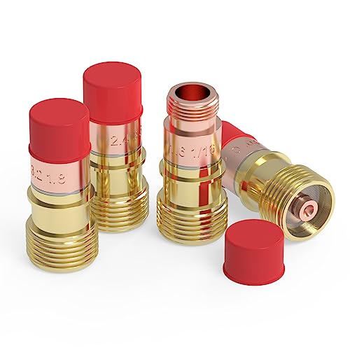 TOOLIOM Kit de acessórios de tocha de soldagem TIG, 71 peças, copo de vidro, copo de cerâmica, kit d