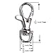 Produktbild 5 x 5/40,6 cm Wirbel Trigger Snap Hooks-Used für Schlüssel Ketten
