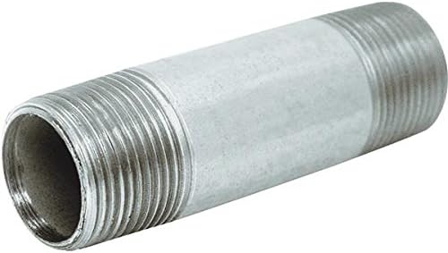 Anvil Beck 1/8 in. MPT x 5 in. L Galvanized Steel Nipple