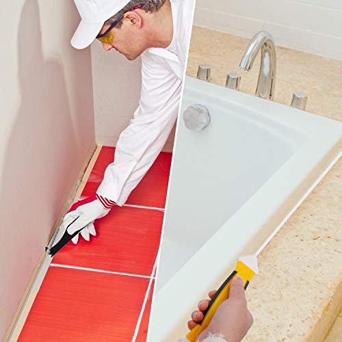 Abdichtungswerkzeuge aus Silikon, Set mit Schaber, Abdichtungsdüse, Fugenglätter aus Silikon, für Badezimmer, Küche, 8-teilig