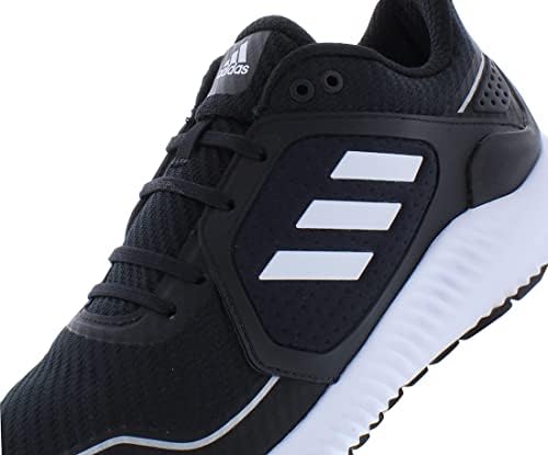 adidas mens Climawarm Bounce Running Shoes, Core Black-white-silver Metallic, 9 | Image 1