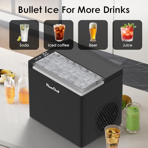 Máquina Fabricadora de Hielo Compacta de 26 lbs miniatura 5