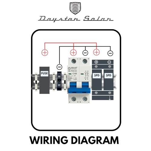 Image of SIBASS DC MCB 63A 2-Pole 500V Circuit Breaker | 6kA Breaking Capacity | Fast Tripping | Flame Retardant | For Solar & Industrial DC Applications
