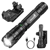 Superbrillante: la linterna táctica UltraFire WF-501BX ofrece una potente iluminación de hasta 1000 lúmenes con una distancia de haz de casi 820 pies (250 metros). Es un accesorio de cinturón ideal perfectamente adecuado para las fuerzas del orden, patrulla, seguridad, operaciones de búsqueda, así como actividades al aire libre como senderismo, camping y pesca.