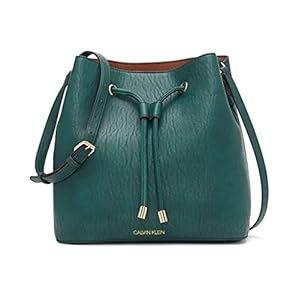 Calvin-Klein-Womens-Gabrianna-Novelty-Bucket-Shoulder-Bag Calvin Klein Gabrianna Novelty Bucket Shoulder Bag, Hunter
