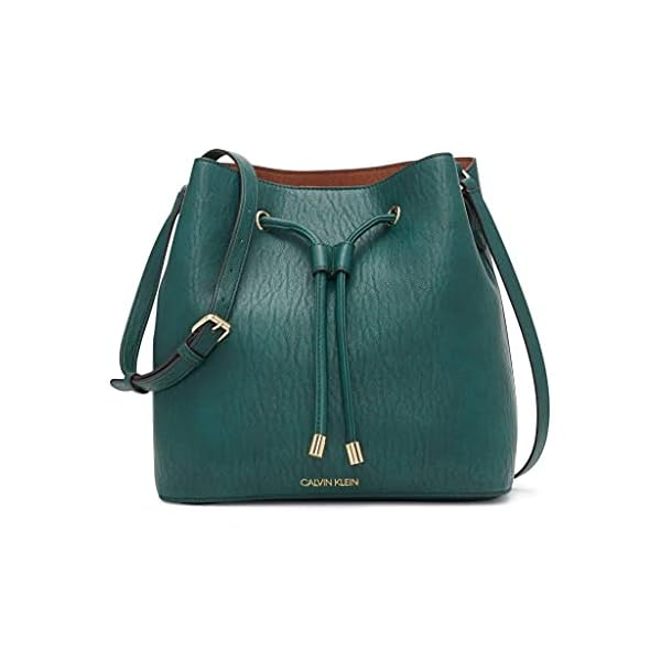 Calvin Klein Gabrianna Novelty Bucket Shoulder Bag, Hunter