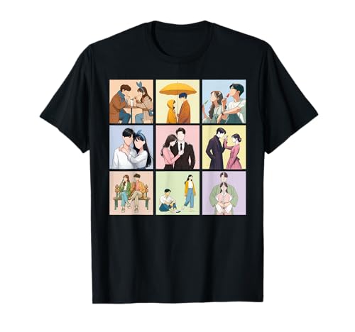 Kdrama Fangirl Merch Amante del Drama Coreano Kawaii Corea del Sur Camiseta
