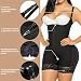 Imagen de YIANNA Fajas Reductoras Mujer Body Reductor Colombianas Shapewear Moldeadora Control de Abdomen Posparto Lencería Moldeador Negro M 7212