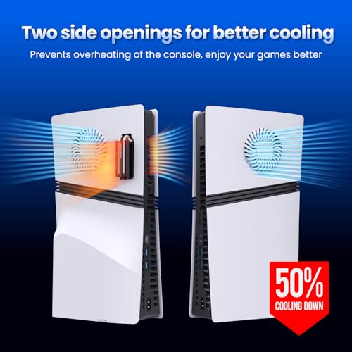 Pack refroidissement PS5 Pro M.2 SSD GRAUGEAR avec dissipateur thermique en cuivre - 6