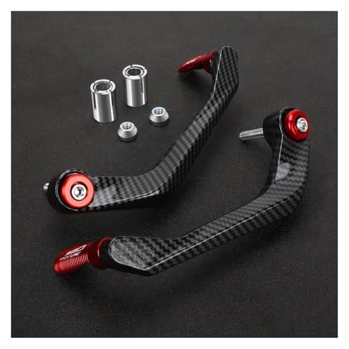 Protège-mains guidon de moto 390ADV rouge spécial tout-terrain