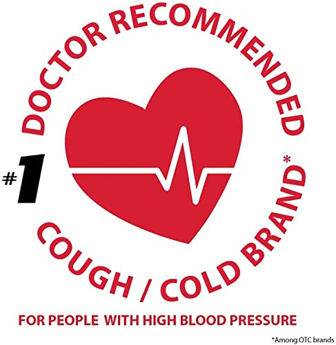 Coricidin HBP Decongestant-Free Cough and Cold Medicine for Hypertensives, Cold Symptom Relief for People with High Blood Pressure, 325 mg Acetaminophen Tablets (16 Count) (Pack of 4)